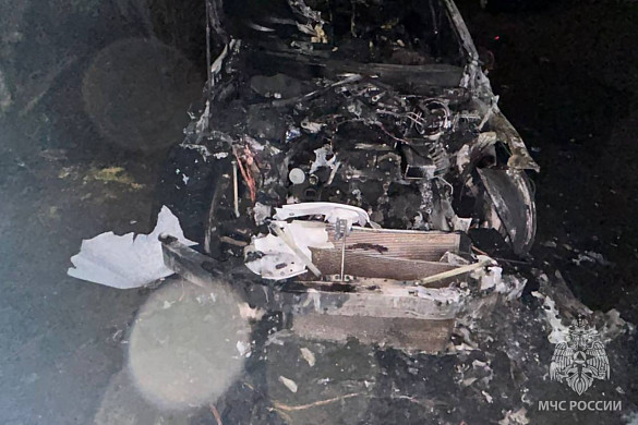 В Ивановской области сгорело два автомобиля